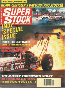 SUPER STOCK 1989 OCT - ALDERMAN, ORMSBY, MICKEY T & INDY Spcl, GT-1